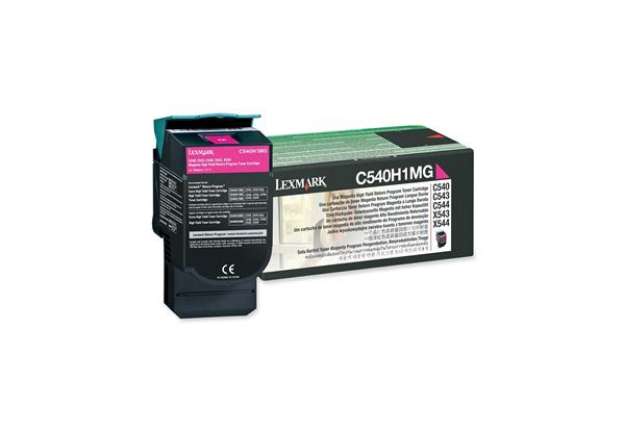 Immagine di Lexmark - Toner - Magenta - C540H1MG - return program - 2.000 pag