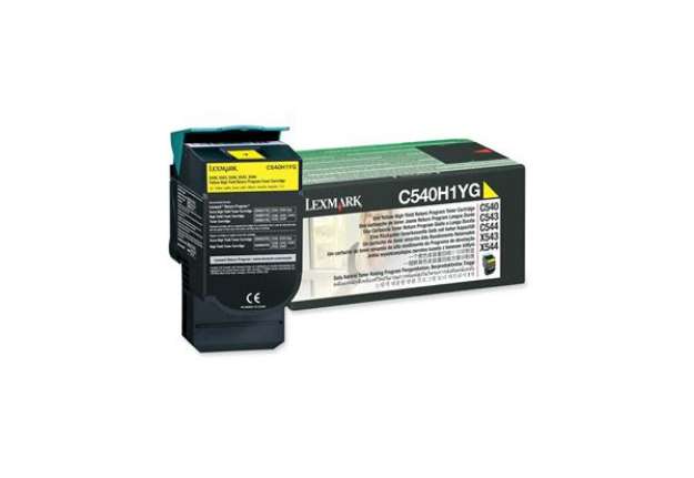 Immagine di Lexmark - Toner - Giallo - C540H1YG - return program - 2.000 pag