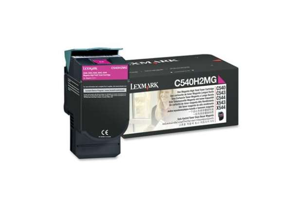 Immagine di Lexmark - Toner - Magenta - C540H2MG - non return program - 2.000 pag