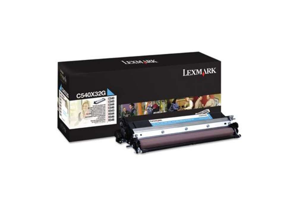 Immagine di Lexmark - Developer unit - Ciano - C540X32G - 30.000 pag