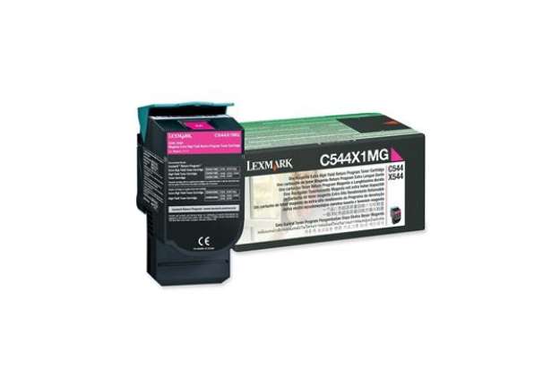 Immagine di Lexmark - Toner - Magenta - C544X1MG - return program - 4.000 pag