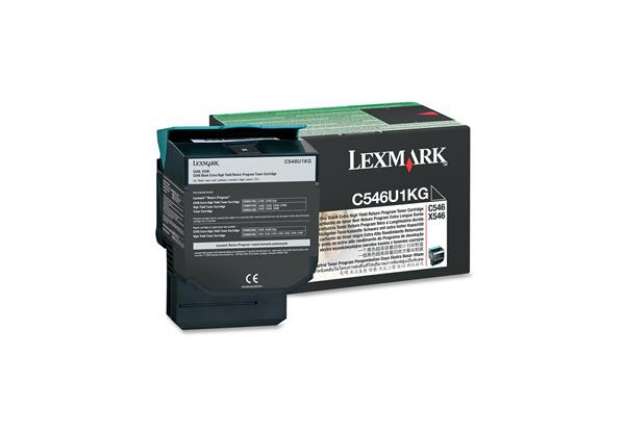 Immagine di Lexmark - Toner - Nero - C546U1KG - return program - 8.000 pag