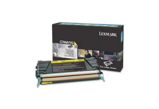 Immagine di Lexmark - Toner - Giallo - C746A1YG - return program - 7.000 pag