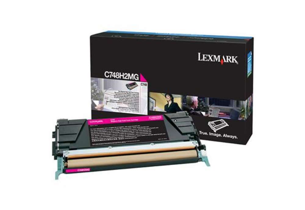 Immagine di Lexmark - Toner - Magenta - C748H2MG - non return program - 10.000 pag