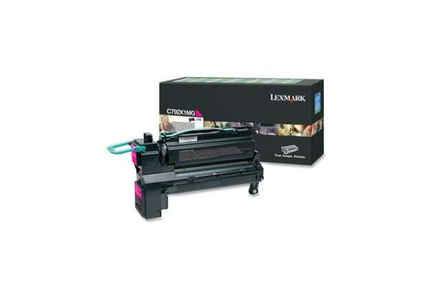 Immagine di Lexmark - Toner - Magenta - C792X1MG - return program - 20.000 pag
