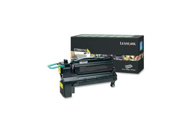 Immagine di Lexmark - Toner - Giallo - C792X1YG - return program - 20.000 pag