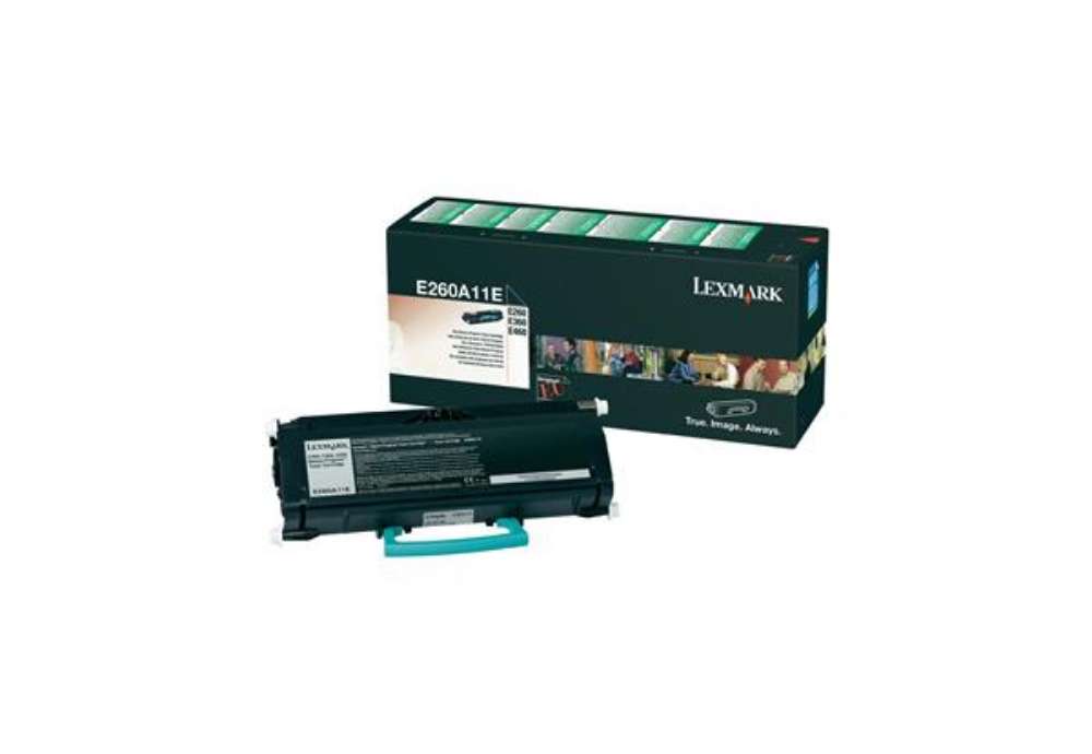 Immagine di Lexmark - Toner - Nero - E260A11E - return program - 3.500 pag