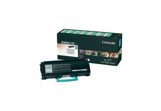 Immagine di Lexmark - Toner - Nero - E260A11E - return program - 3.500 pag