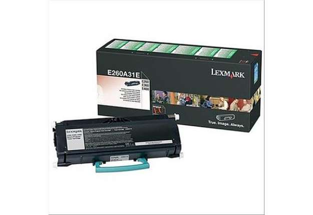 Immagine di Lexmark - Toner - Nero - E260A31E - non return program - 3.500 pag