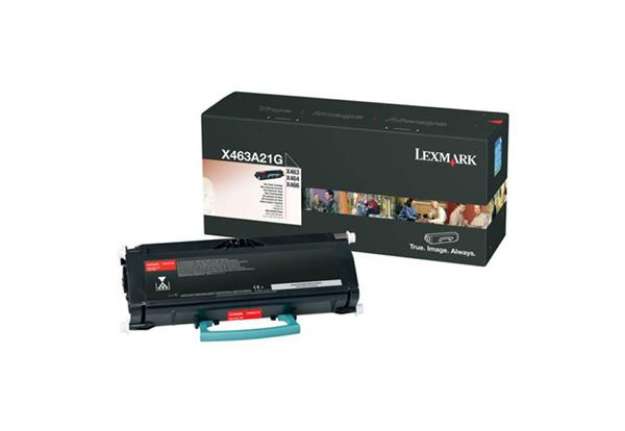 Immagine di Lexmark - Toner - Nero - X463A21G - non return program - 9.000 pag