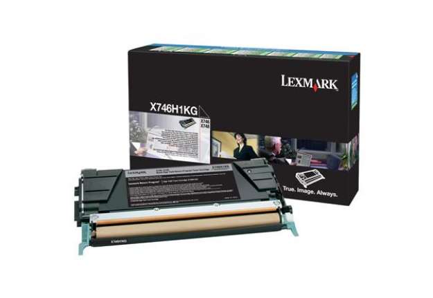 Immagine di Lexmark - Toner - Nero - X746H1KG - return program - 12.000 pag