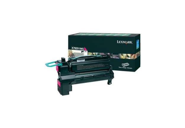 Immagine di Lexmark - Toner - Magenta - X792X1MG - return program - 20.000 pag