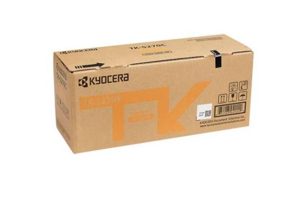 Immagine di Kyocera/Mita - Toner - Giallo - TK-5270Y - 1T02TVANL0 - 6.000 pag