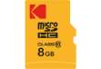 Immagine di Kodak - Micro SDHC Class 10 Extra - EKMSDM8GHC10CK - 8 GB