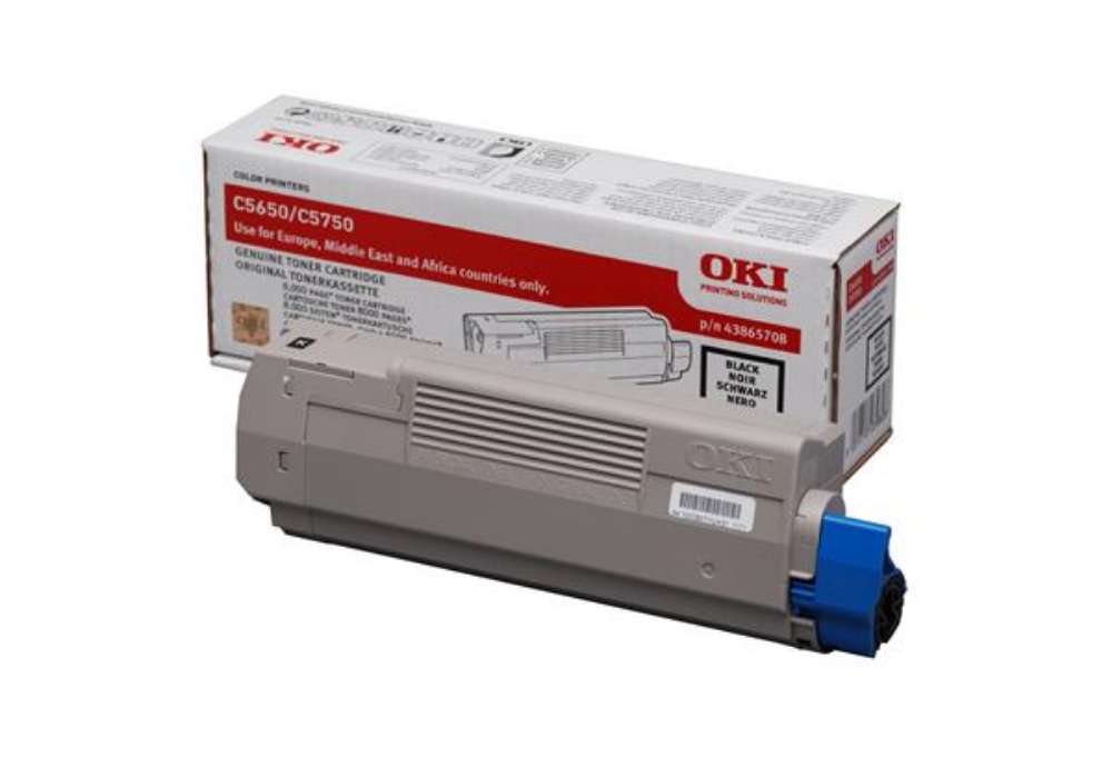 Immagine di Oki - Toner - Nero - C5650/C5750 - 43865708 - 8.000 pag