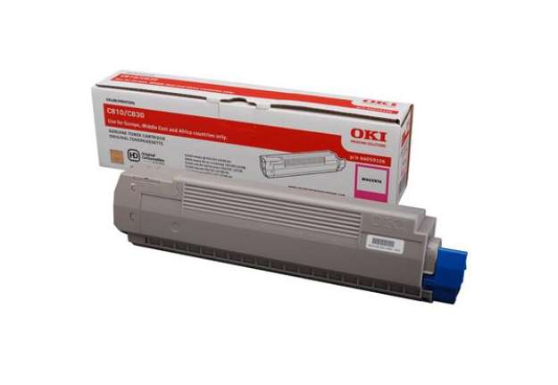 Immagine di Oki - Toner - Magenta - C-810 C-830 - 44059106 - 8.000 pag