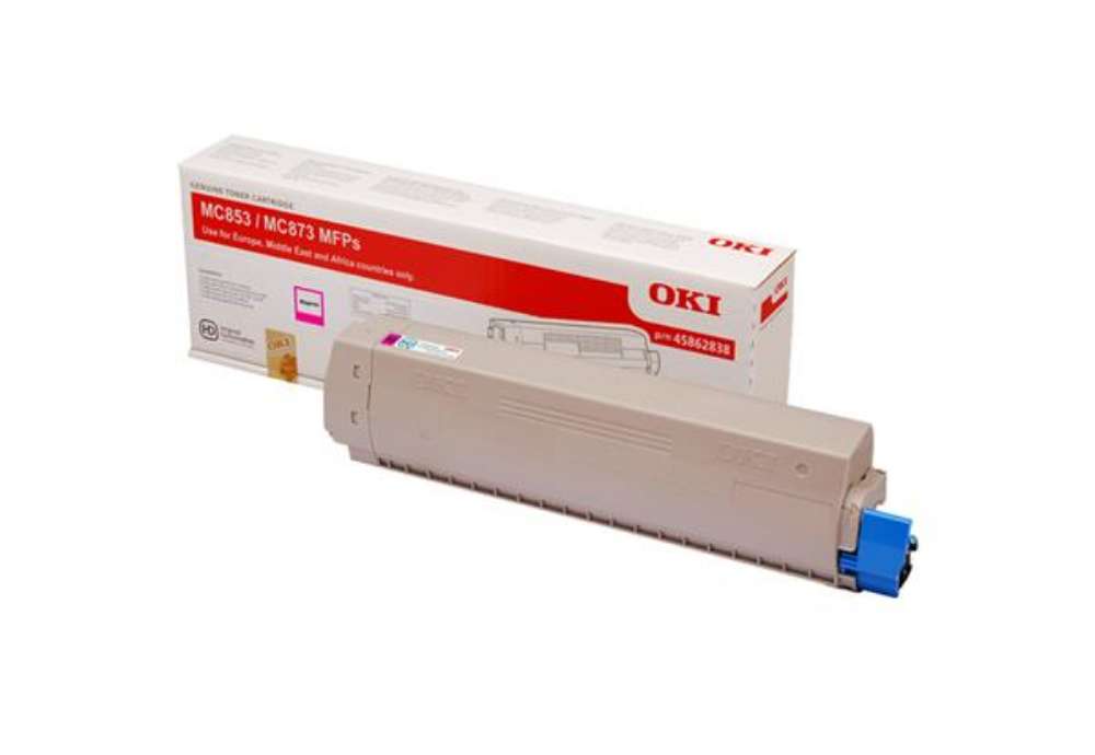 Immagine di Oki - Toner - Magenta - MC853/873 - 45862838 - 7.300 pag