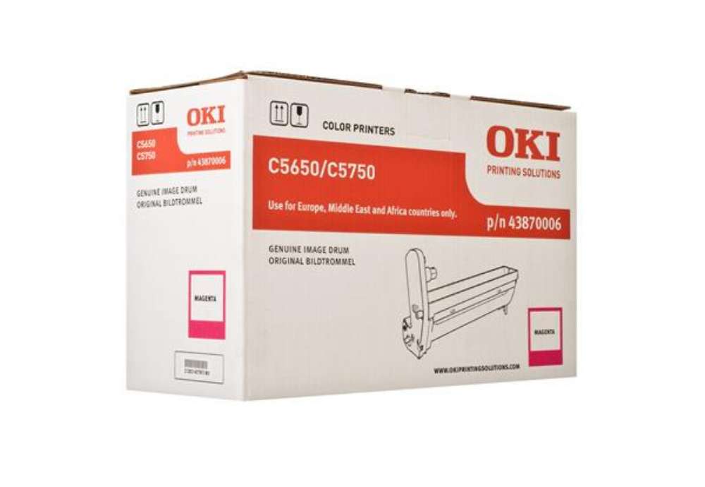 Immagine di Oki - Tamburo - Magenta - C5650/5750 - 43870006 - 20.000 pag