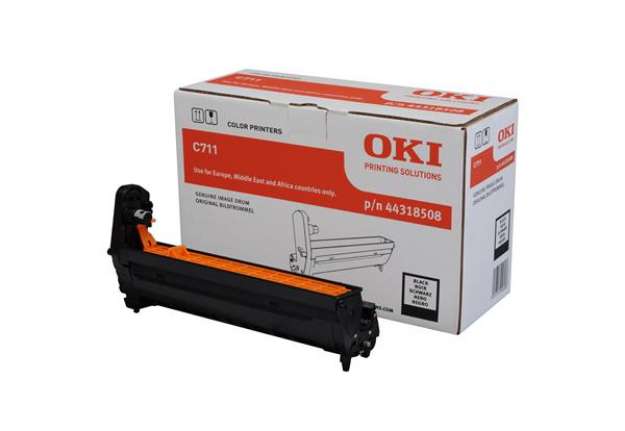 Immagine di Oki - Tamburo - Nero - C711 - 44318508 - 20.000 pag