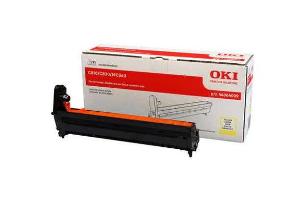 Immagine di Oki - Tamburo - Giallo - C810 C830 MC861 MC851 - 44064009 - 20.000 pag