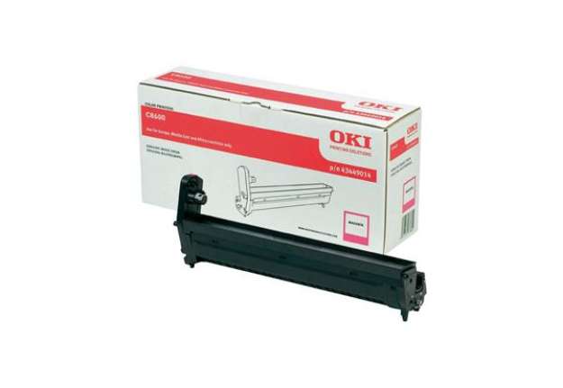 Immagine di Oki - Tamburo - Magenta - C8600 - 43449014 - 20.000 pag