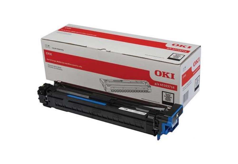 Immagine di Oki - Tamburo - Nero - C931 - 45103716 - 40.000 pag