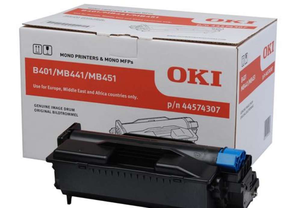 Immagine di Oki - Tamburo - Nero - B401\MB441\MB451 - 44574307 - 25.000 pag