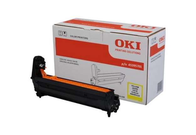 Immagine di Oki - Tamburo - Giallo - MC760dnFax MC780dfnFax - 45395701 - 30.000 pag