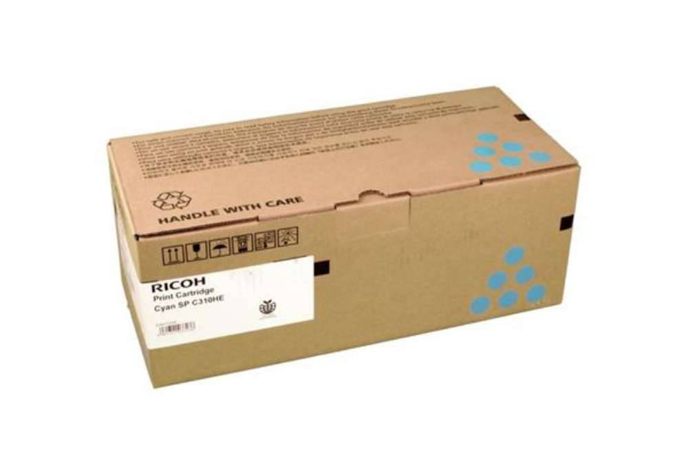 Immagine di Ricoh - Toner - Ciano - 407637 - 6.600 pag