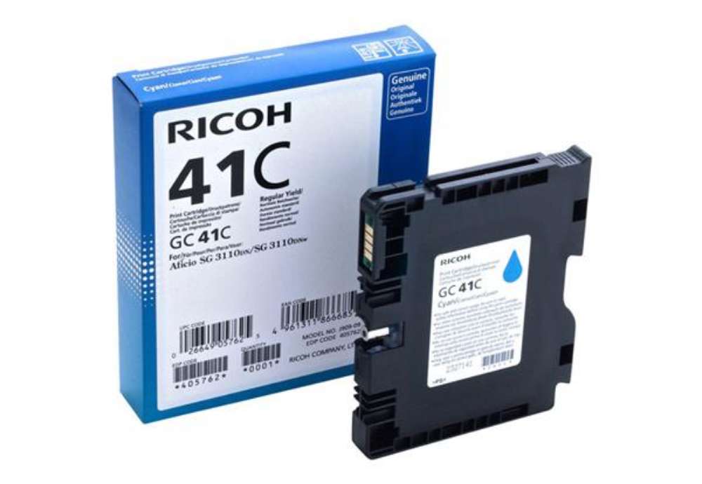 Immagine di Ricoh - Toner - Ciano - 405762 - 2.200 pag
