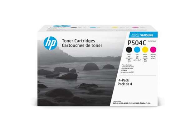 Immagine di Samsung/HP - Conf. 4 Toner originale - C/M/Y/K - CLT-P504C - SU400A