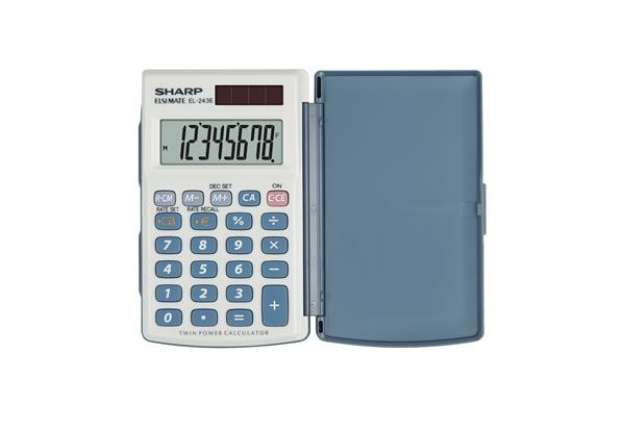 Immagine di Sharp - Calcolatrice tascabile - EL243EB