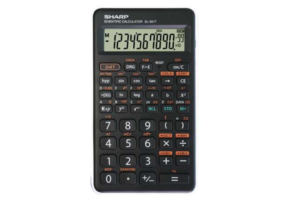 Immagine di Sharp - Calcolatrice scientifica - Bianco - EL501TBWH