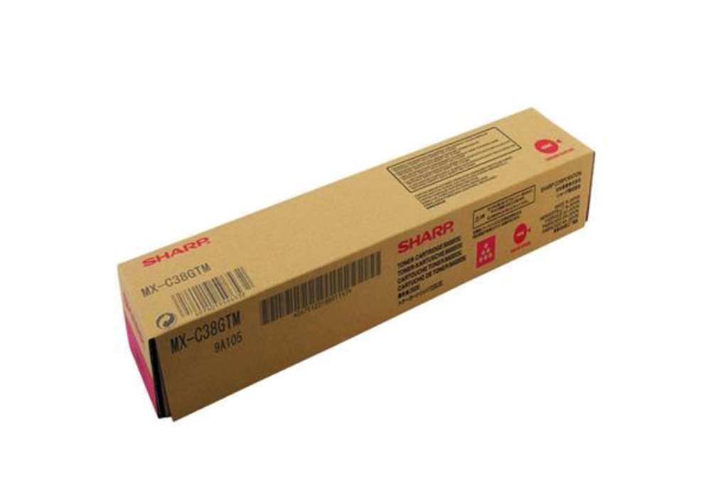 Immagine di Sharp - Toner - Magenta - MXC38GTM - 10.000 pag