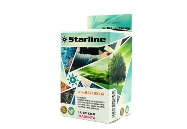 Immagine di Starline - Cartuccia ink - per Brother - Magenta - LC3219XLM - 17ml