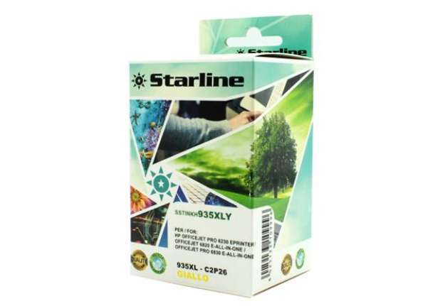 Immagine di Starline - Cartuccia ink Compatibile - per HP 935XL- Giallo - C2P26AE - 27ml