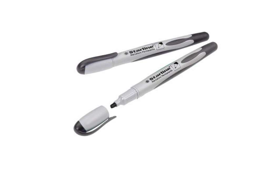 Immagine di Marcatore permanente Starline  - punta tonda 2,0mm - nero - Starline