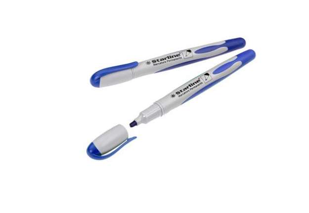 Immagine di Marcatore permanente Starline  - punta tonda 2,0mm - blu - Starline