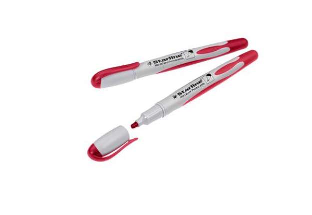 Immagine di Marcatore permanente Starline  - punta tonda 2,0mm - rosso - Starline