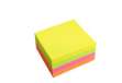 Immagine di Biglietti adesivi Cubo - assortito neon - 75 x 75mm - 70gr - 320 fogli - Starline