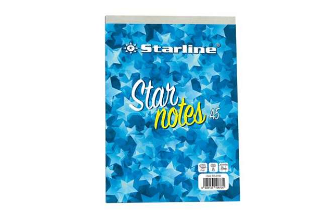 Immagine di Blocco note StarNotes A5 - 60 fogli - 5 mm - 150 x 210 mm - 60 gr - Starline