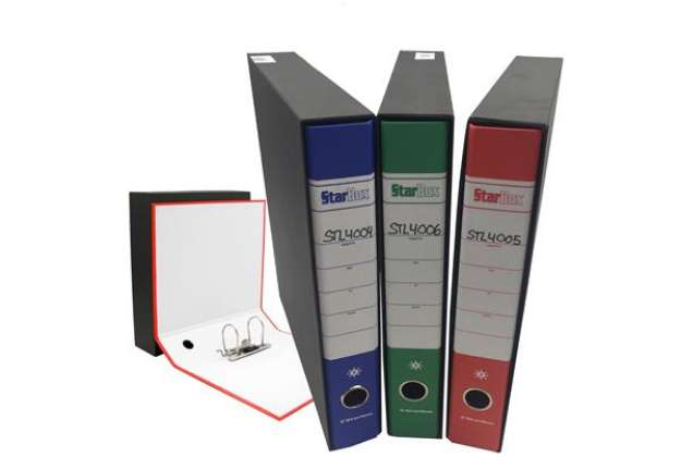 Immagine di Registratore Starbox - dorso 5 cm - protocollo 23 x 33 cm - colori assortiti - Starline