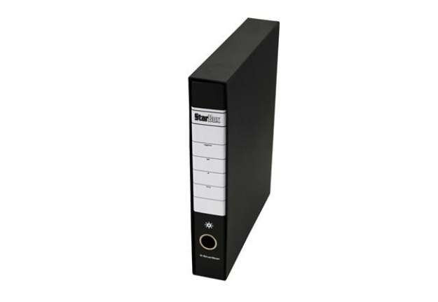 Immagine di Registratore Starbox - dorso 5 cm - protocollo 23 x 33 cm - nero - Starline
