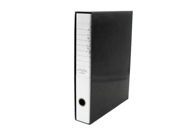 Immagine di Registratore Kingbox - dorso 5 cm - protocollo 23x33 cm - bianco - Starline