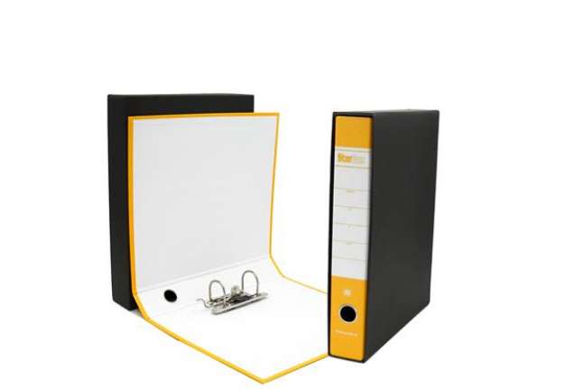 Immagine di Registratore Starbox - dorso 5 cm - commerciale 23 x 30 cm - giallo - Starline