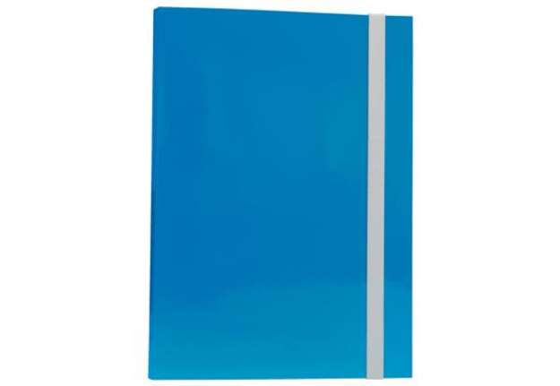 Immagine di Cartella progetto - con elastico - dorso 3 cm - azzurro - Starline