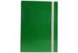 Immagine di Cartella progetto - con elastico - dorso 3 cm - verde - Starline