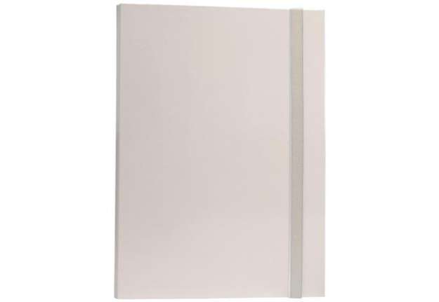 Immagine di Cartella progetto - con elastico - dorso 3 cm - bianco - Starline