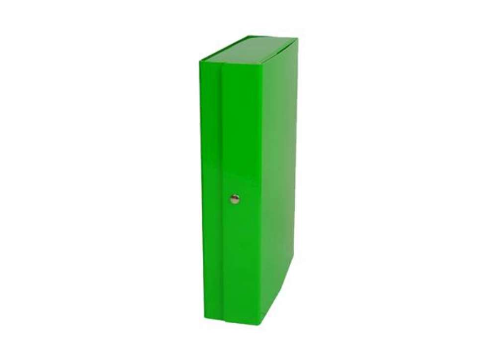 Immagine di Scatola progetto Glossy - dorso 10 cm - verde - Starline