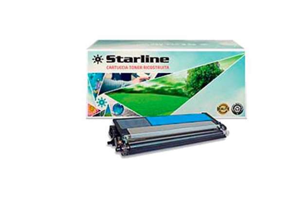 Immagine di Starline - Toner Ricostruito - per Brother - Ciano - TN325C - 3.500 pag